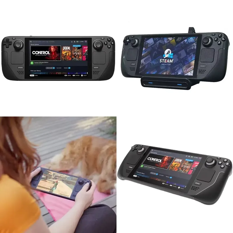 Handheld Game Console - เครื่องเล่นเกมพกพา Steam Deck OLED มือสองจากโรงงาน (OEM)