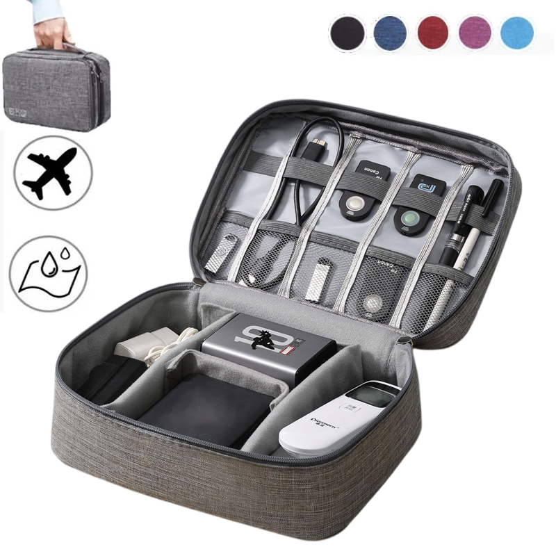 Electronics Gadgets In China - กระเป๋าที่เก็บดิจิตอลแบบพกพาอุปกรณ์ USB กระเป๋ากันน้ำอุปกรณ์ที่เก็บสายอุปกรณ์อิเล็กทรอนิกส์