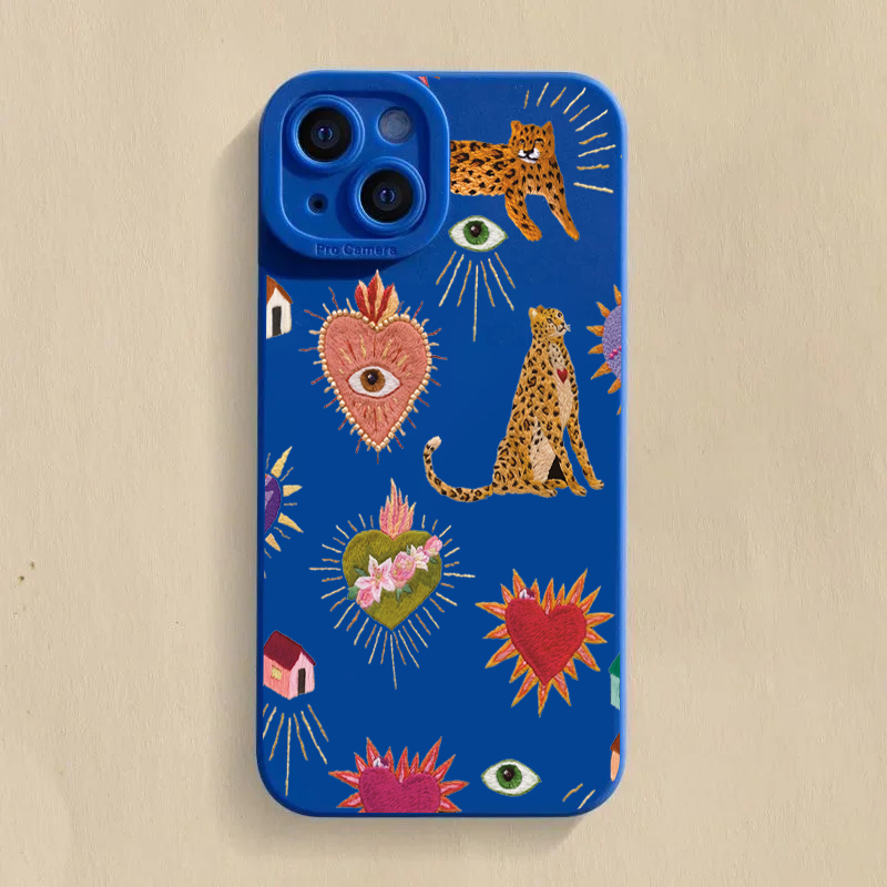 Samsung Galaxy S25 - เคสโทรศัพท์ลายดอกไม้และลายเสือดาวสำหรับ Samsung Galaxy S26 S25 Ultra
