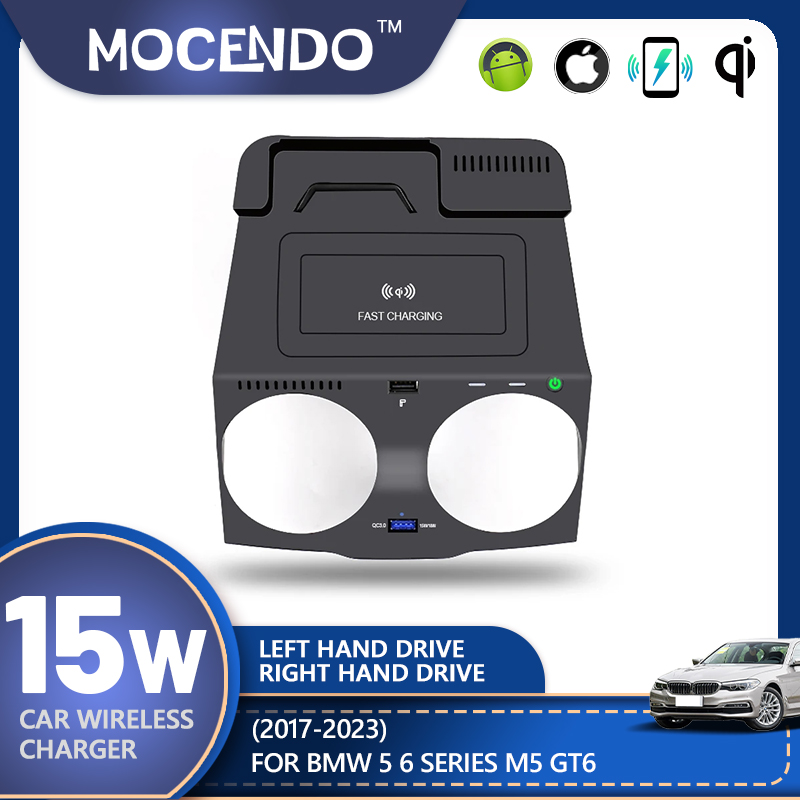 Wireless Phone Charger Pad - สำหรับ BMW 5 6 Series G30