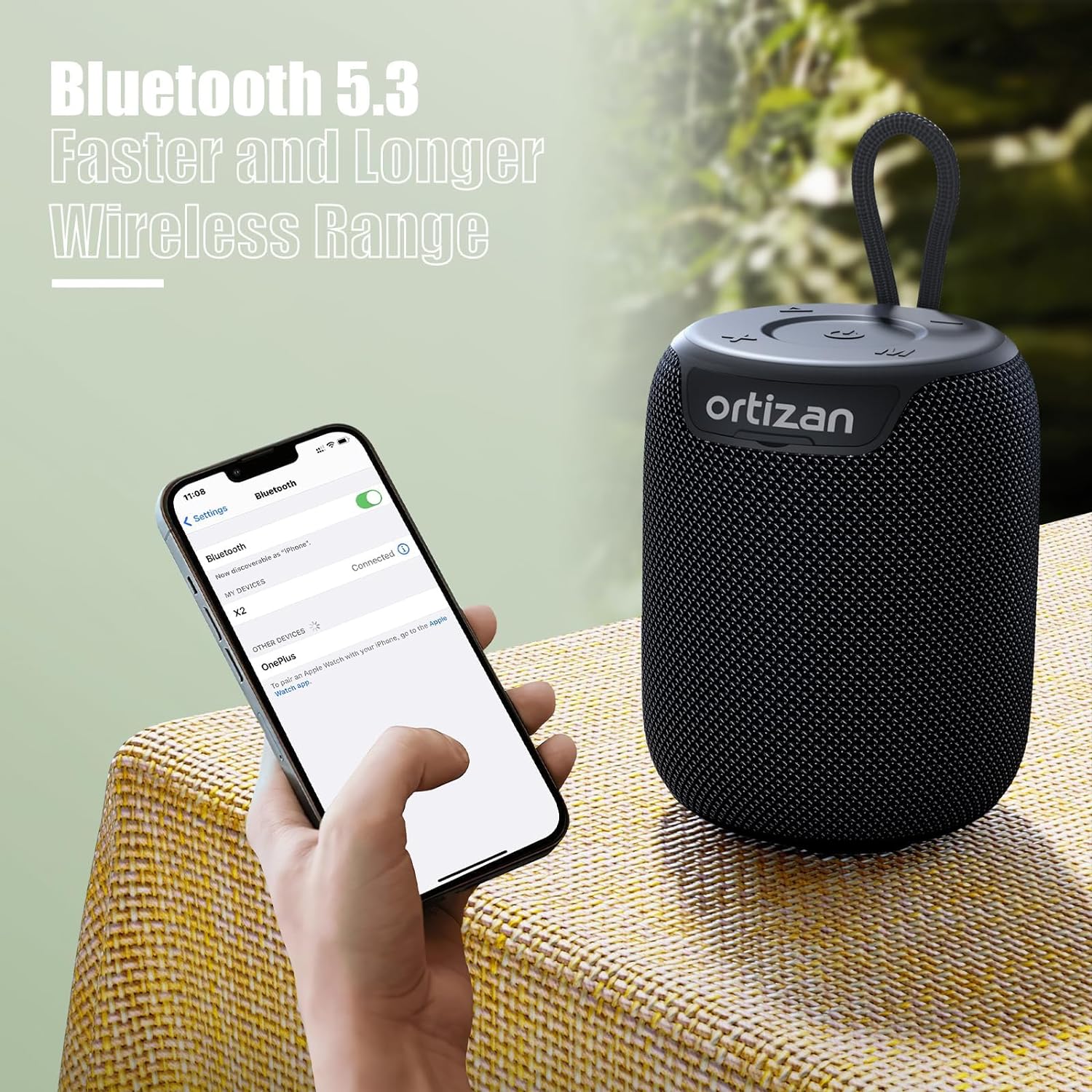 New Gadgets Electronic - Ortizan Party ลําโพงบลูทูธ,AUX & TF,ลําโพงไร้สายขนาดเล็กสําหรับ Home/Party/กลางแจ้ง/ชายหาด,Gadgets