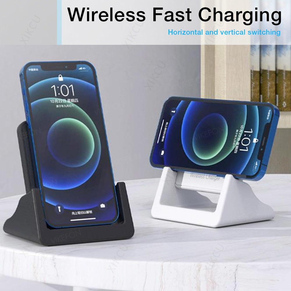 Wireless Phone Charger Pad - แท่นชาร์จไร้สายแบบตั้งโต๊ะสำหรับ iPhone 16 15 14 13