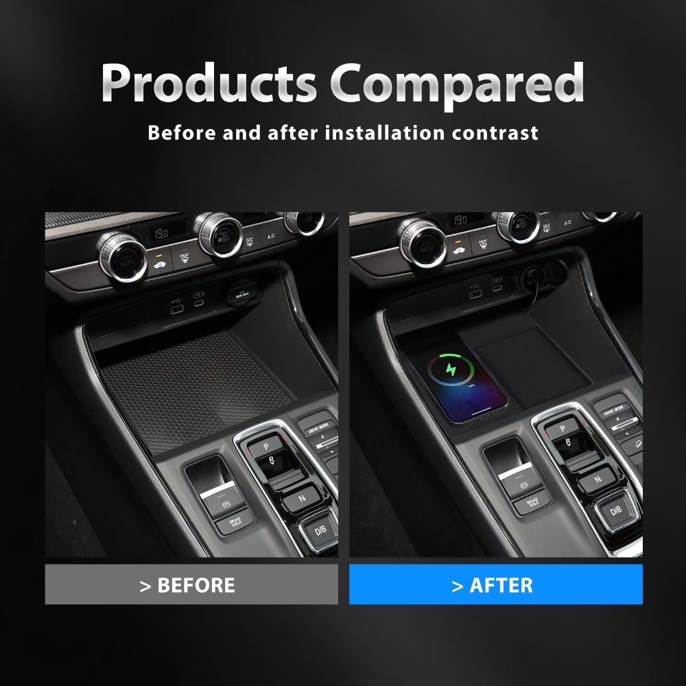 แท่นชาร์จไร้สายในรถยนต์ ชาร์จเ - Wireless Phone Charger Pad บทวิจารณ์และราคา