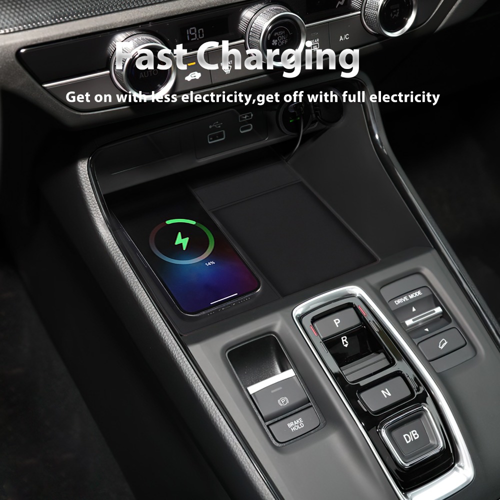 แท่นชาร์จไร้สายในรถยนต์ ชาร์จเ - Wireless Phone Charger Pad บทวิจารณ์และราคา