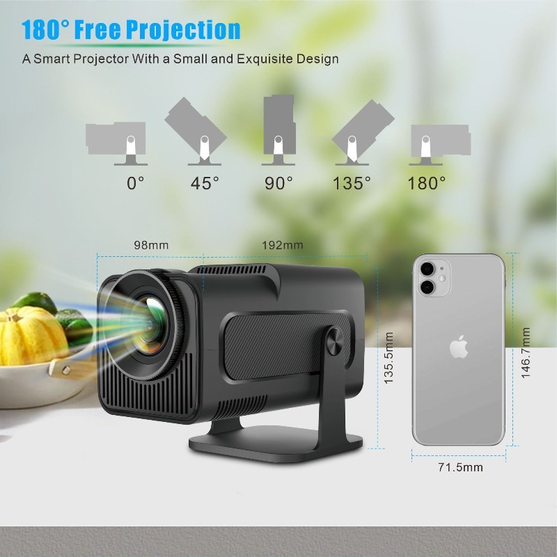โปรเจคเตอร์พกพา HY320mini รุ่น - Mini Projector Portable บทวิจารณ์และราคา