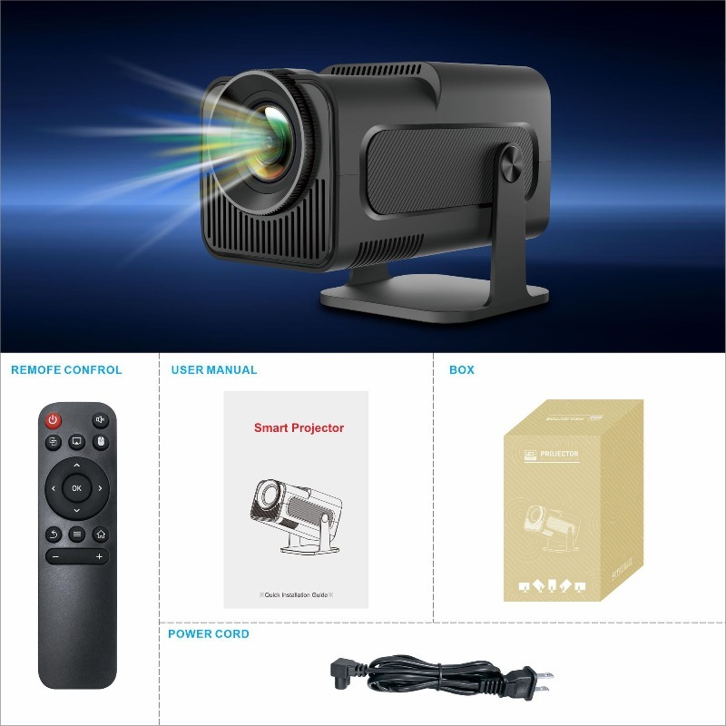 โปรเจคเตอร์พกพา HY320mini รุ่น - Mini Projector Portable บทวิจารณ์และราคา