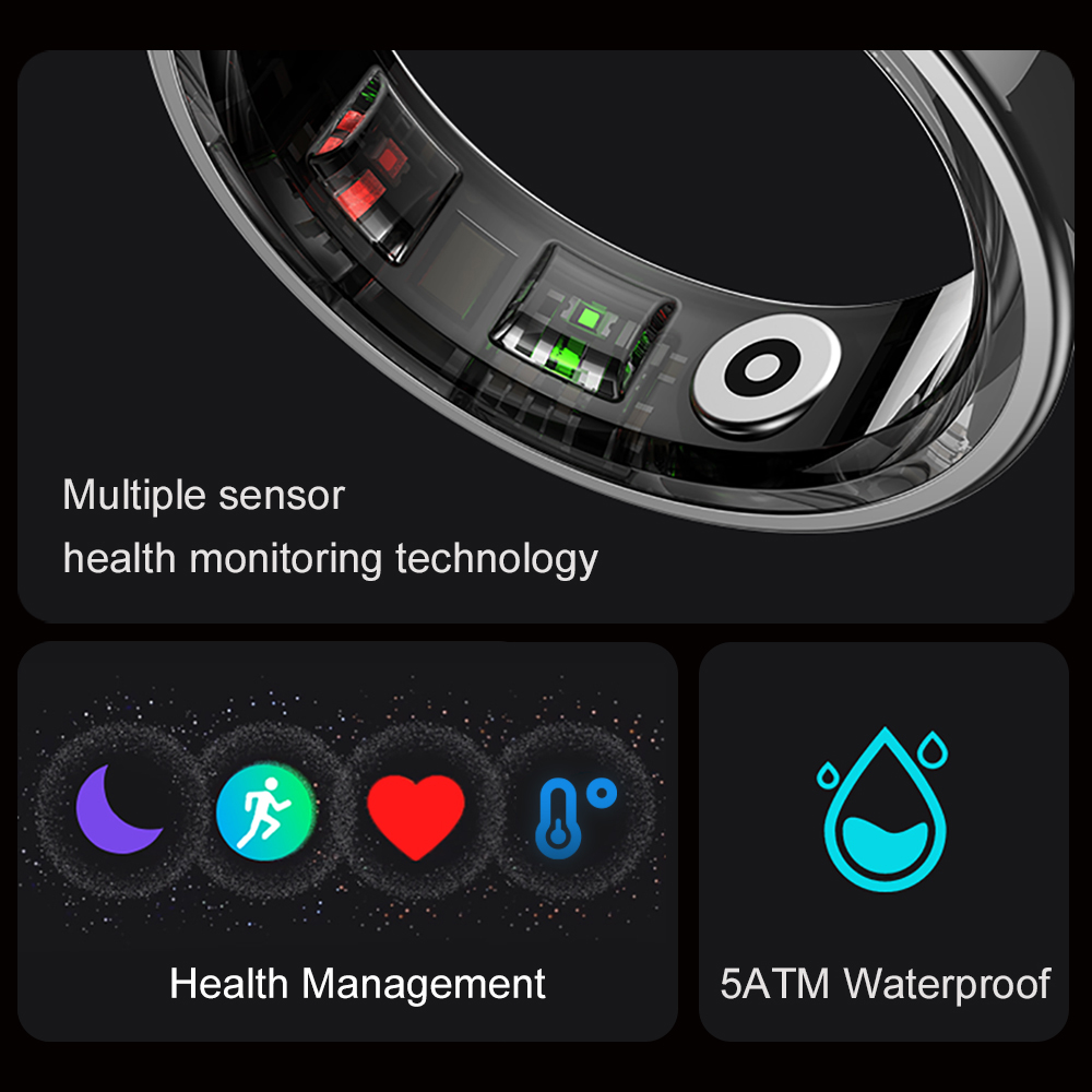 2024 COLMI R09 แหวนสมาร์ทสําหร - Smart Ring Health บทวิจารณ์และราคา