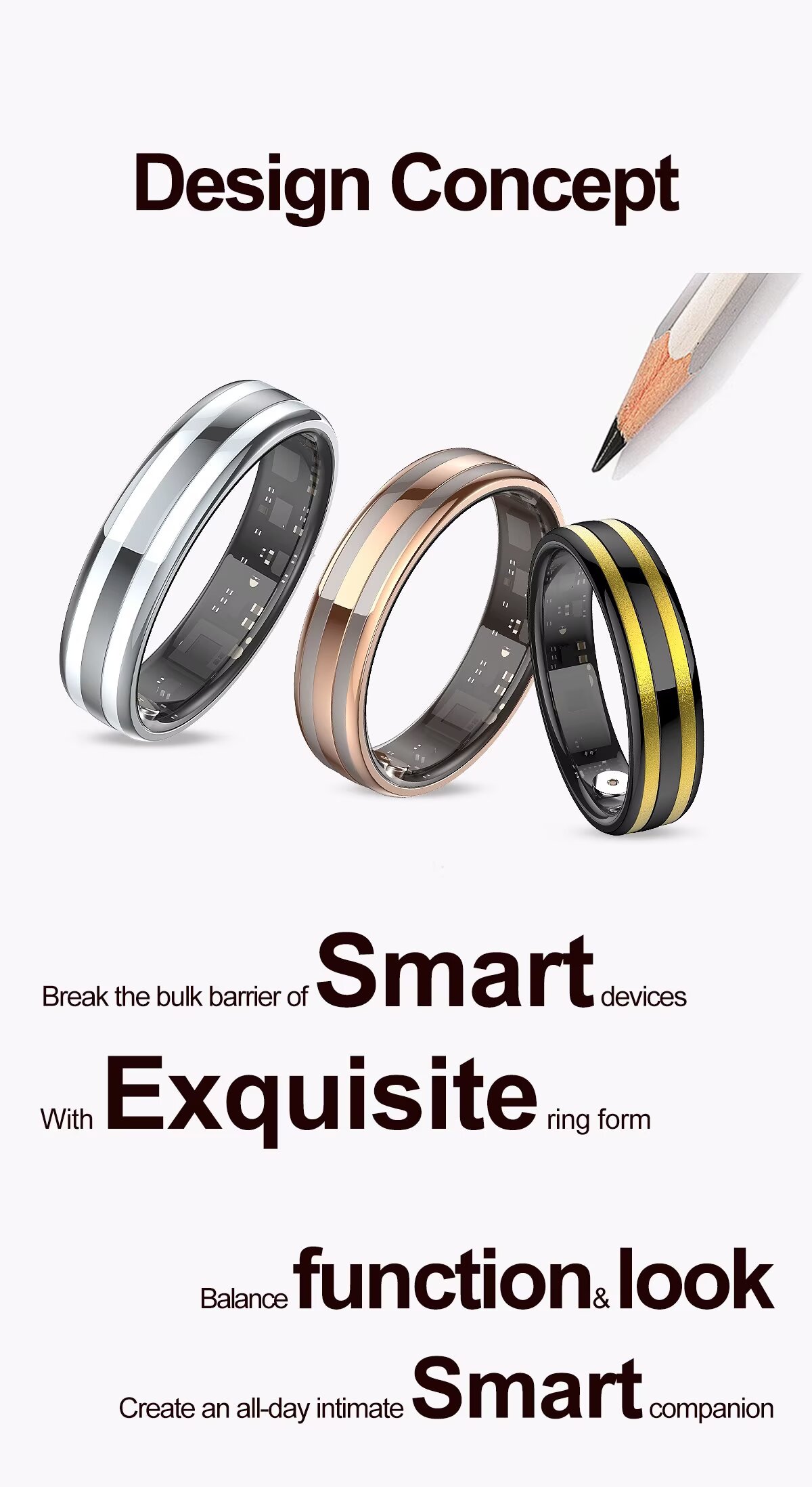 2026 สมาร์ทริงสำหรับผู้ชายผู้ห - Smart Ring Health บทวิจารณ์และราคา