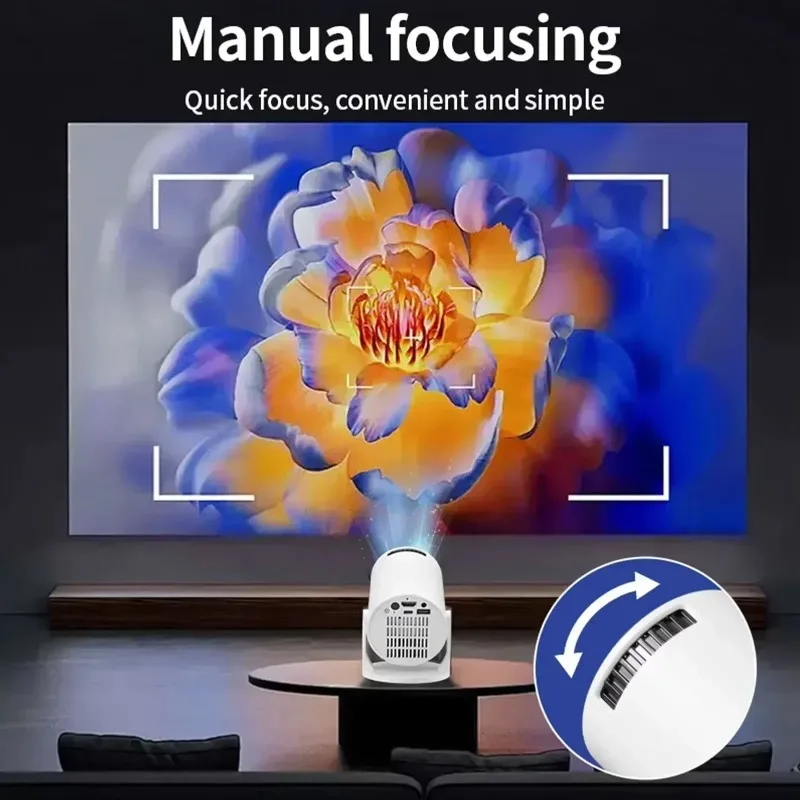 โปรเจคเตอร์ใหม่ปี 2026 4K Andr - Mini Projector Portable บทวิจารณ์และราคา