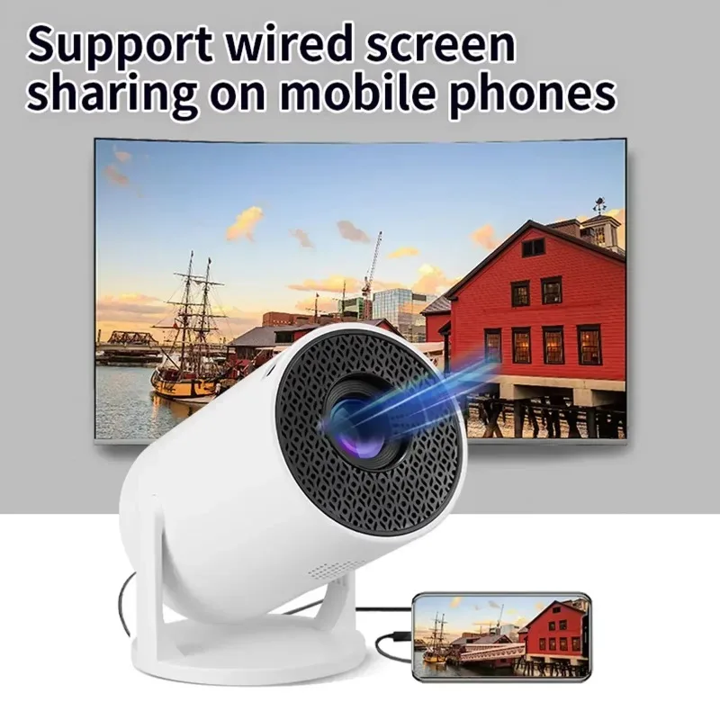 โปรเจคเตอร์ใหม่ปี 2026 4K Andr - Mini Projector Portable บทวิจารณ์และราคา