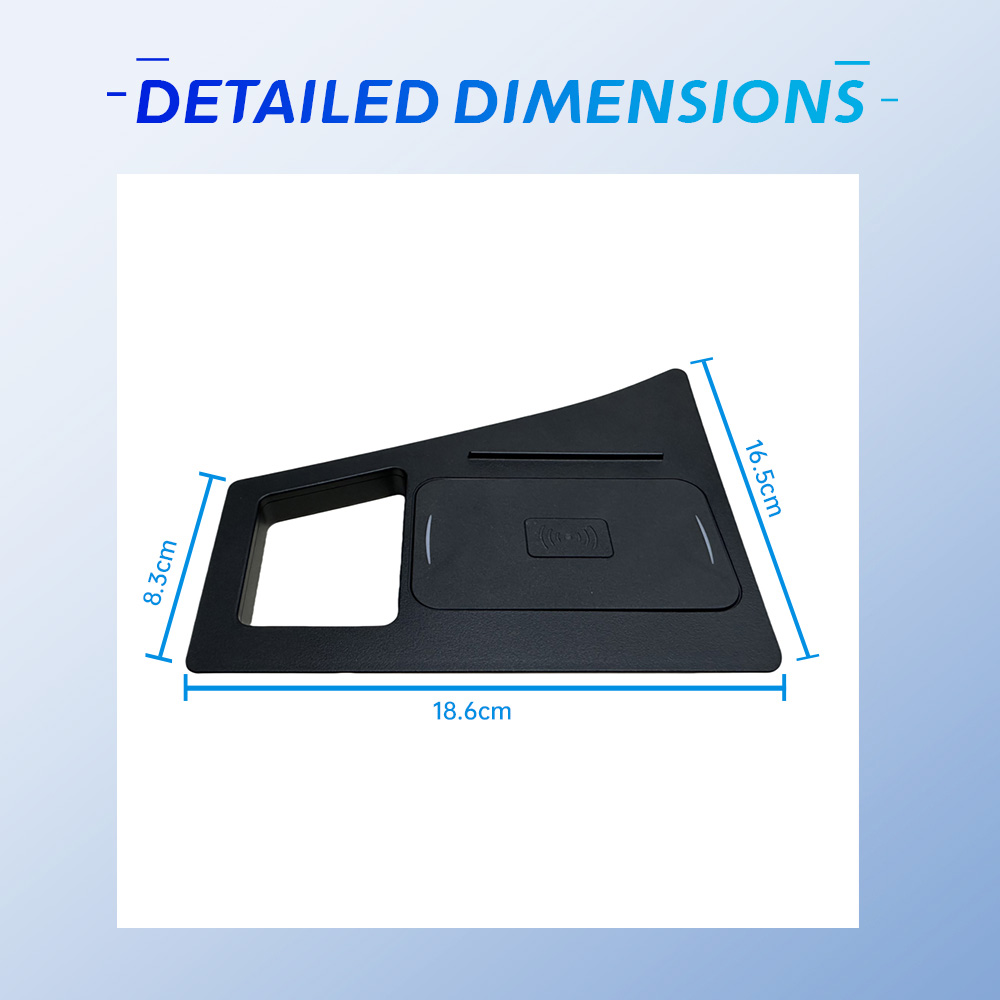 แท่นชาร์จไร้สาย Qi สำหรับรถยนต - Wireless Phone Charger Pad บทวิจารณ์และราคา