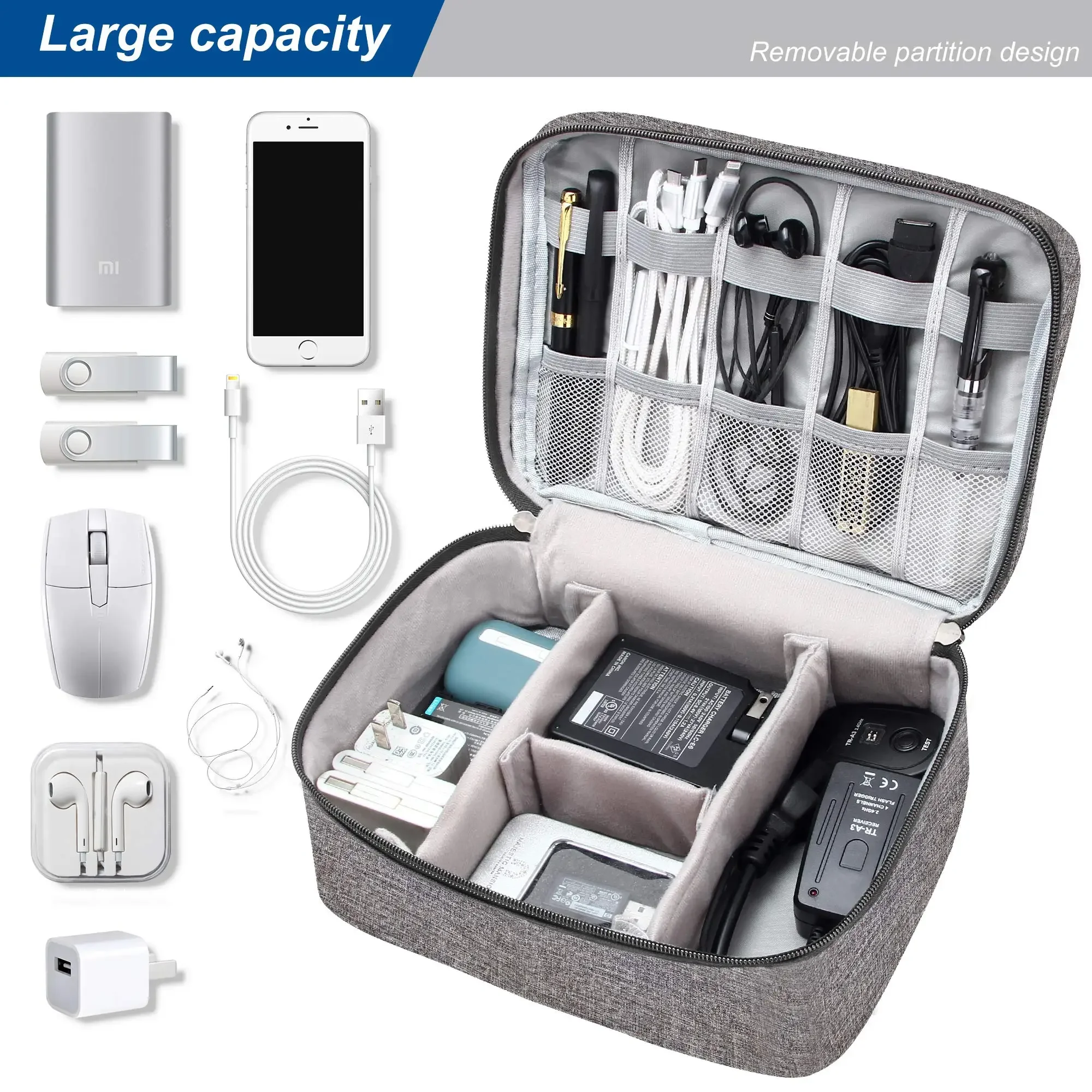 กระเป๋าเก็บดิจิตอลแบบพกพา USB  - Electronics Gadgets In China บทวิจารณ์และราคา
