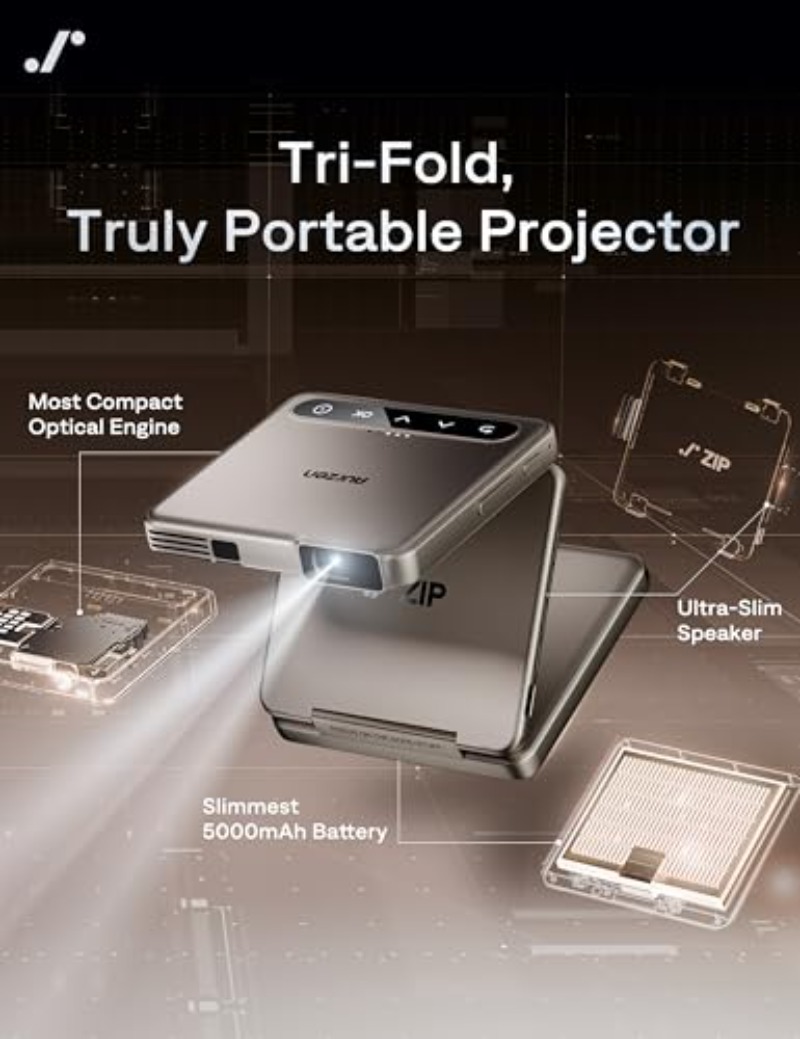 โปรเจคเตอร์พกพา Yinzam ZIP Gol - Mini Projector Portable บทวิจารณ์และราคา