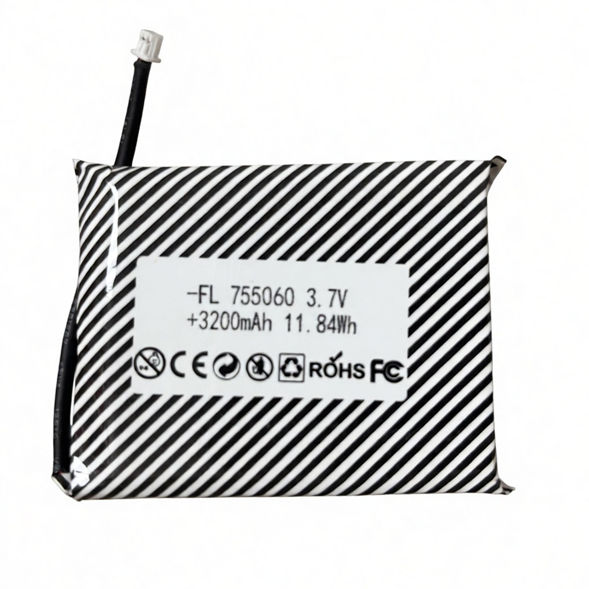 ใหม่ 3.7V 3200mAh 755060   แบต - New Gadgets Electronic บทวิจารณ์และราคา