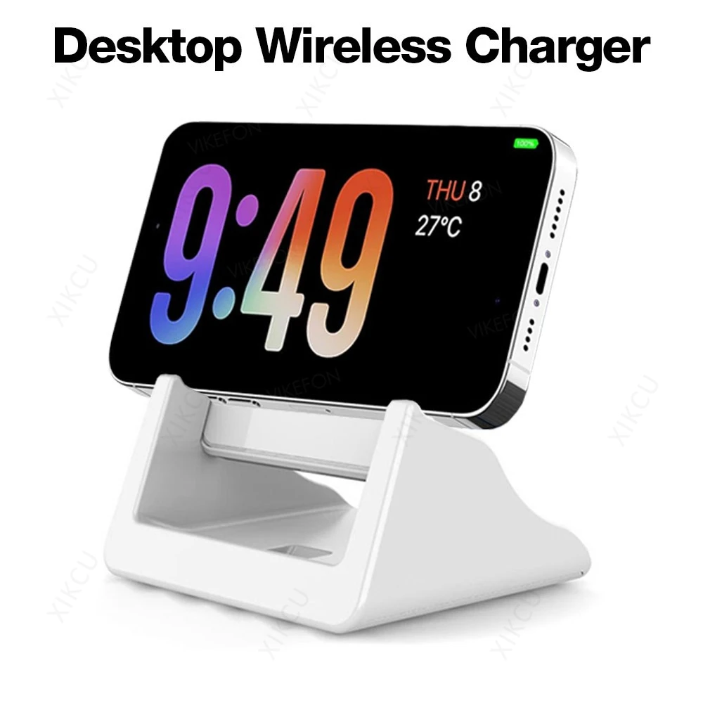แท่นชาร์จไร้สายแบบตั้งโต๊ะสำหร - Wireless Phone Charger Pad บทวิจารณ์และราคา