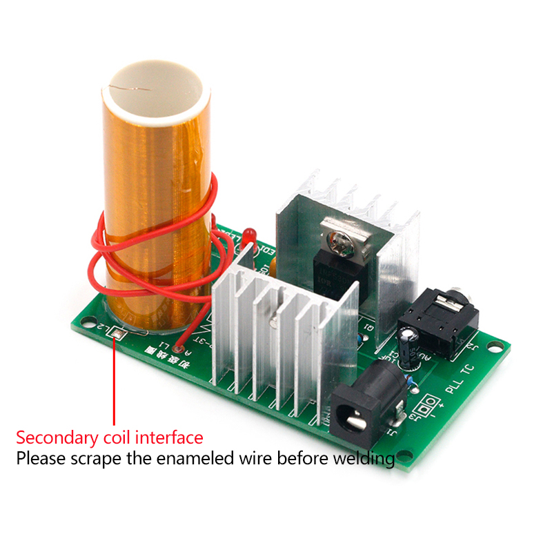 Mini Tesla Coil DIY ชุดอิเล็กท - New Gadgets Electronic บทวิจารณ์และราคา