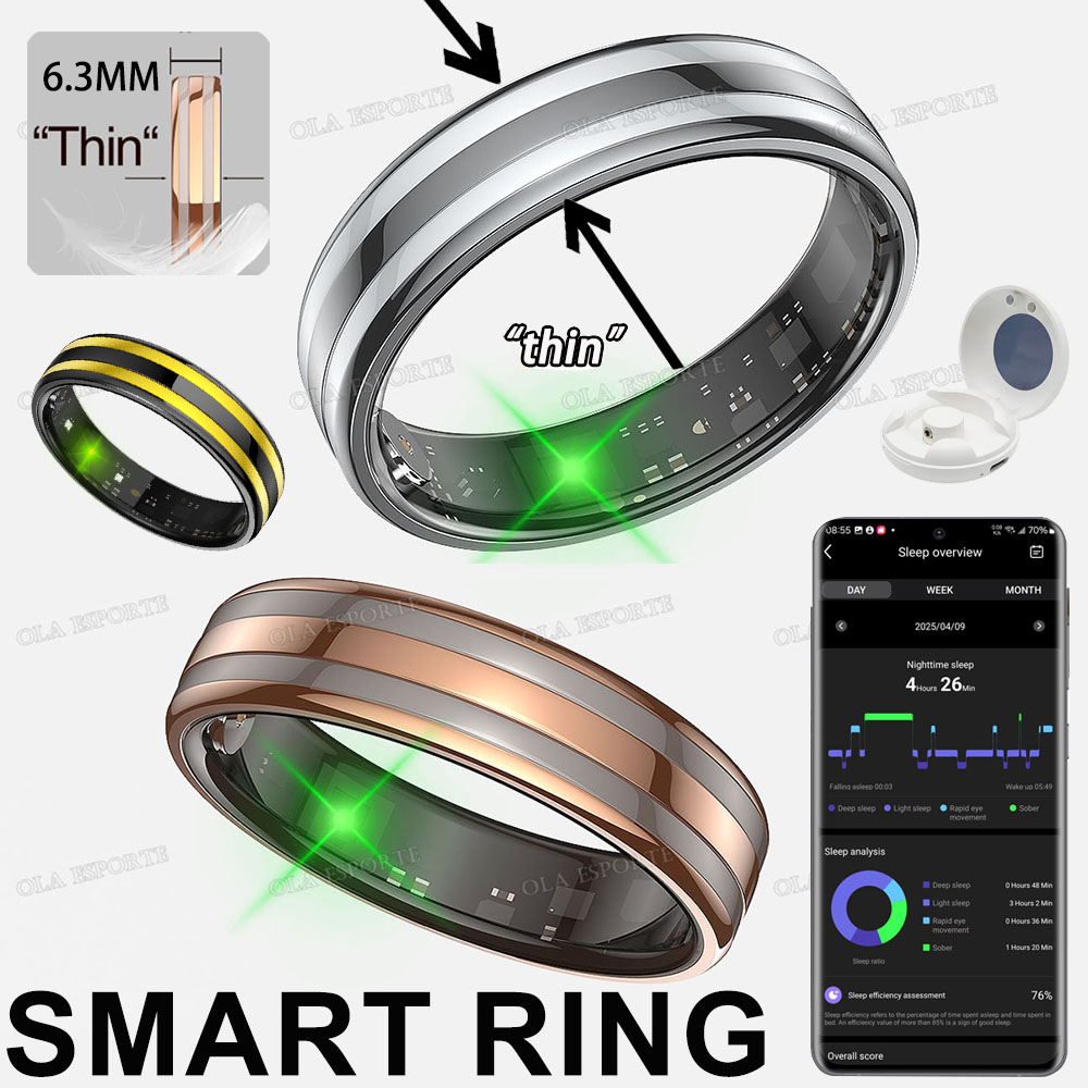 แหวนอัจฉริยะรุ่นใหม่ ตรวจวัดอั - Smart Ring Health บทวิจารณ์และราคา